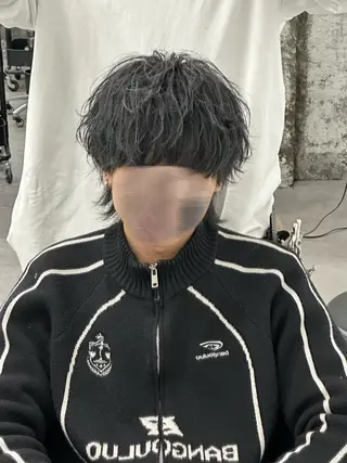 カラー パーマ メンズ ルシクラージュ武蔵小杉店所属・武蔵小杉【美髪縮 毛矯正】丸山智久のヘアスタイル