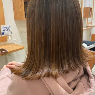 ミディアム 猪股 華乃のヘアスタイル