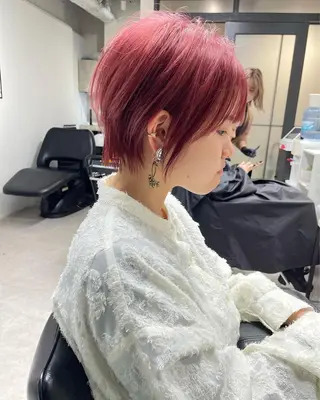 ショート カラー 髪質改善will hairdesignのヘアスタイル