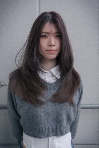 セミロング GRIP/ 名古屋駅徒歩1分のヘアスタイル