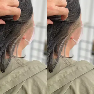 ミディアム カラー Snaly カラー特化ページのヘアスタイル