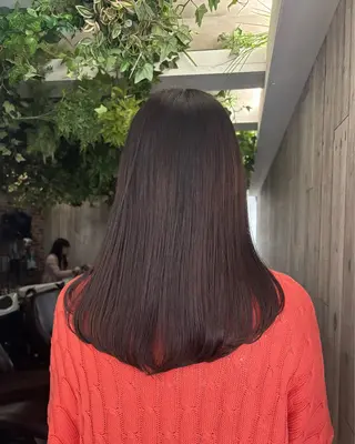 セミロング カラー 坂下 光輝のヘアスタイル