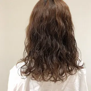 セミロング パーマ 韓国ヘア×髪質改善 /yoshikaのヘアスタイル