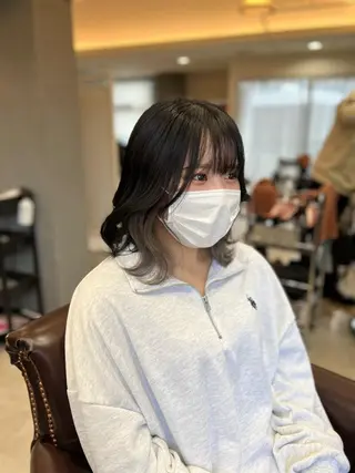 カラー 髪質改善ストレート Kantaのヘアスタイル