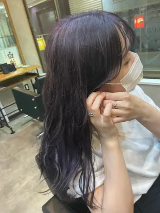 ロング nico🏁 rihoのヘアスタイル