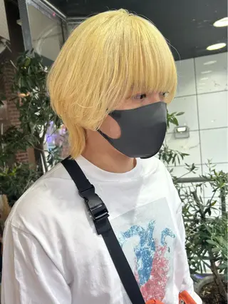 ミディアム メンズ メンズ/艶髪/カラー サクラ🌸のヘアスタイル