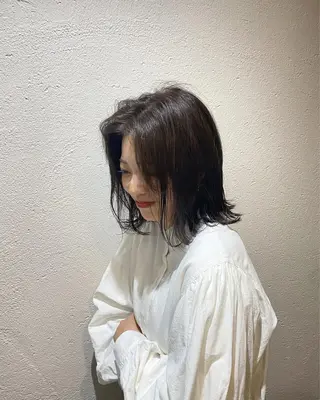 ミディアム カラー 店長/レイヤーカット /大東悠生のヘアスタイル