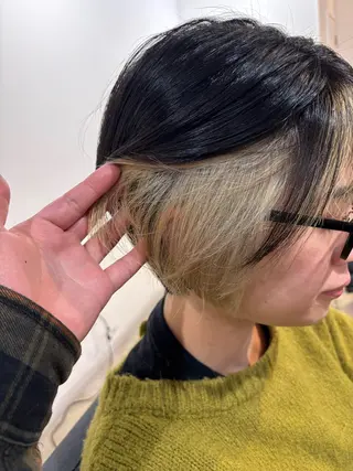 ショート カラー みつけ/メンズカット メンズパーマ🦔のヘアスタイル