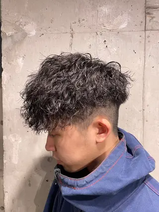 パーマ メンズ 艶髪/透明感🪽 DISCO🪽のヘアスタイル