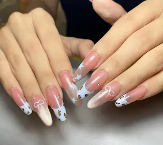 ネイル By moonネイル 🌷ワンホン/韓国風のネイルデザイン