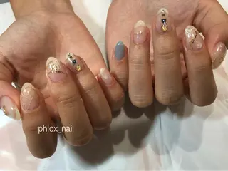 ネイル s/w ＿shokoのネイルデザイン