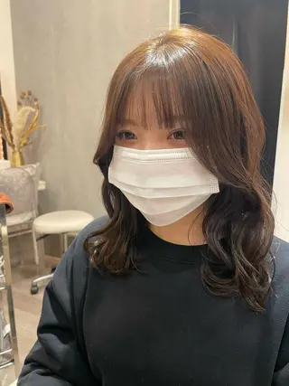 ミディアム ✨似合わせ特化美容師 WILL上村　拳吾のヘアスタイル