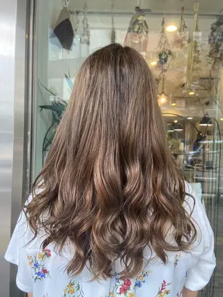 ロング nico🏁 rihoのヘアスタイル