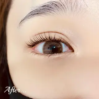 マツエク・マツパ マツナガ☺︎ // Afterのマツエク・マツパデザイン