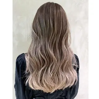 パーマ ロング カラー ITbyALBUM 下北沢店のヘアスタイル