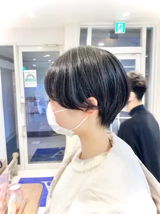 ショート 横山 直輝のヘアスタイル