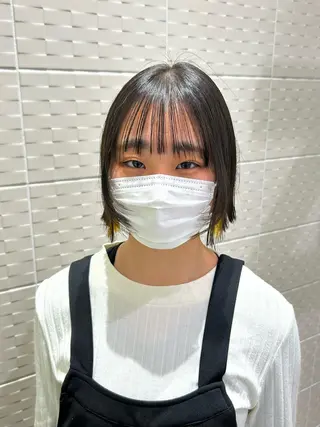 ミディアム 日置美容室所属・石井 佑飛のヘアスタイル