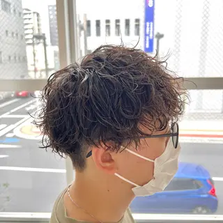 パーマ メンズ アグヘアーシータ所属・🤩メンズカット/ パーマ山本🤩のヘアスタイル