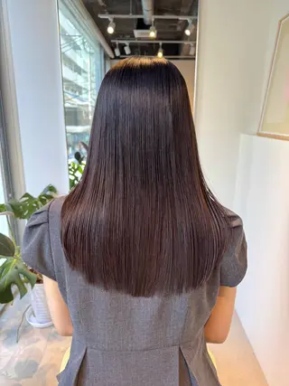 ロング 髪質改善スペシャリス ト長尾勇弥/梅田中津のヘアスタイル