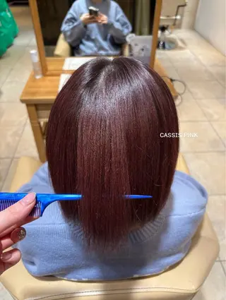 ミディアム サクラバ ララネのヘアスタイル