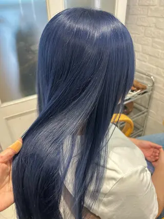 ロング 🍂透明感ベージュ カラー🍂森部杏菜のヘアスタイル