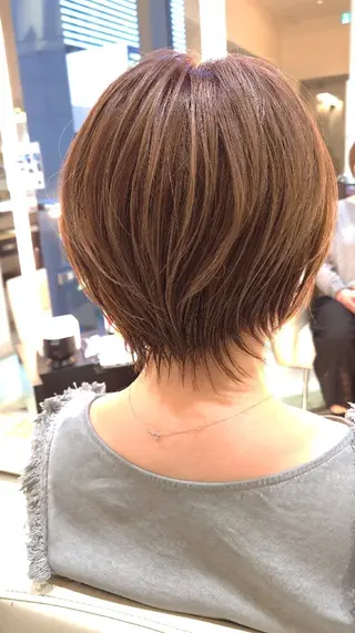 ショート 田嶋  利範のヘアスタイル