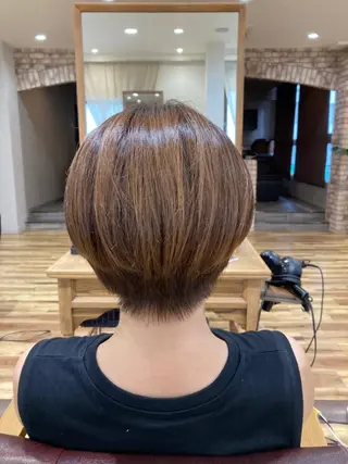 ショート ショート/ボブ やぐちゆうたのヘアスタイル