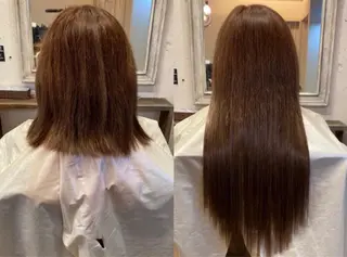 エクステ/カラー 髪質改善/トミタのヘアスタイル