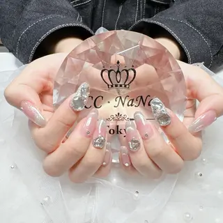 ネイル 💎CC・NaNa 韓国風ネイル🌙Cのネイルデザイン