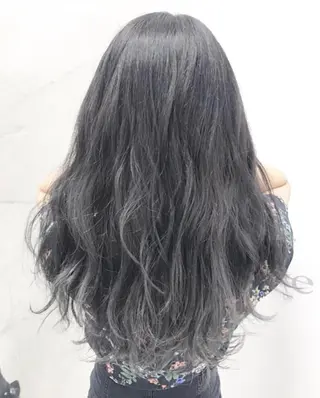 ロング 🦋ミルクティーベー ジュ🦋mayukiのヘアスタイル