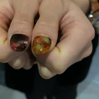 ネイル 土川 芽依奈のネイルデザイン