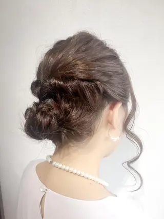 ヘアアレンジ hairsalon Link所属・hairsalon Linkのヘアスタイル