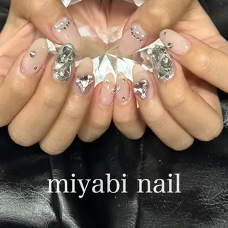 ネイル miyabi nail 桂川駅近くのネイルデザイン