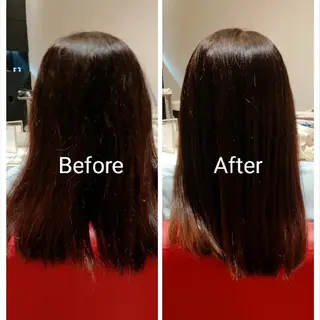 セミロング EARTH 浜松志都呂店所属・髪質改善×カラー🌈 ふたばのヘアスタイル