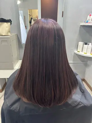 ロング カラー ⭐︎asia-s- たなかのヘアスタイル