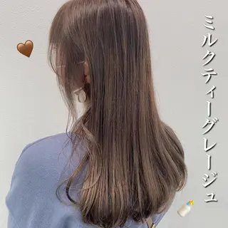 セミロング カラー パーマ ヘアアレンジ メンズ キッズ ネイル マツエク・マツパ 💕トレンドうる艶髪 💕TUNE銀座のヘアスタイル