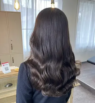 ロング カラー キラ🌟 艶感color🎀のヘアスタイル