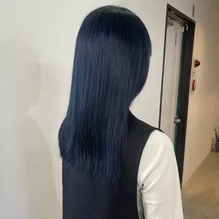 セミロング カラー nonoka オリーブ/レイヤーのヘアスタイル