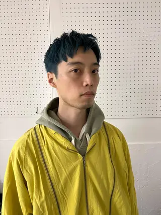 ショート カラー メンズ メンズスタイリスト リュウジのヘアスタイル