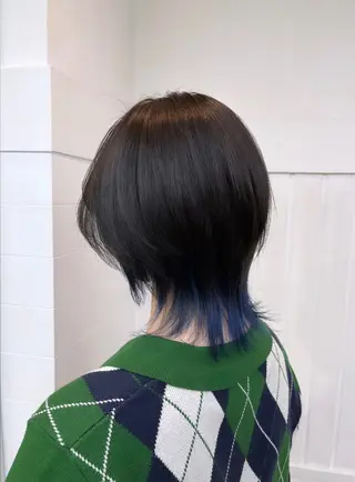 ショート カラー ヘアアレンジ 🦋レイヤー職人 猪瀬玲奈🦋のヘアスタイル