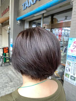 ショート ゆぴ☾‪/推しカラー /ハイトーンのヘアスタイル