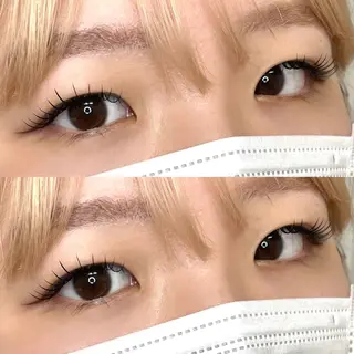 マツエク・マツパ Le'afirst 大阪梅田所属・Le'a first ‎🤍店長yuukaのマツエク・マツパデザイン