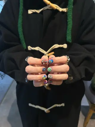 ネイル ᗰIᖇᗩ☼ 𐦍 ☼ ᑎᗩIᒪのネイルデザイン