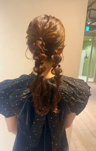 ロング ヘアアレンジ Connect Rumiのヘアスタイル