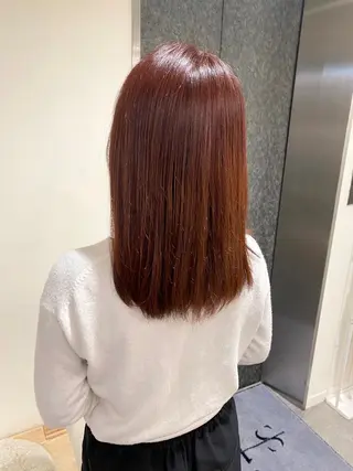 ミディアム カラー ヘアアレンジ ボブ /ニュアンス/ satomi🧸💖のヘアスタイル