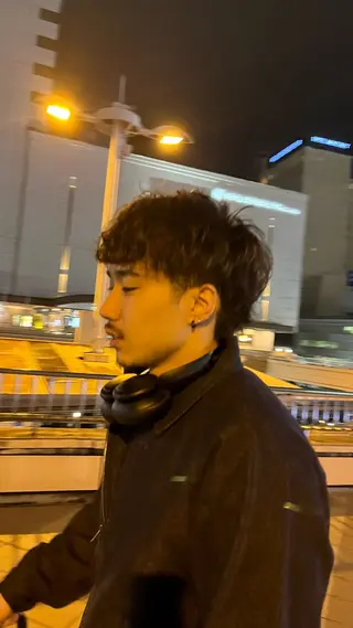 ショート パーマ メンズ 佐藤 笑夢のヘアスタイル