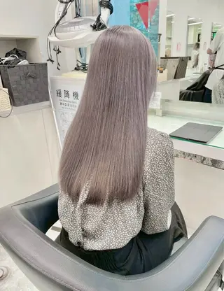 ロング カラー ハイトーン/韓国 レイヤー/るか🎀のヘアスタイル