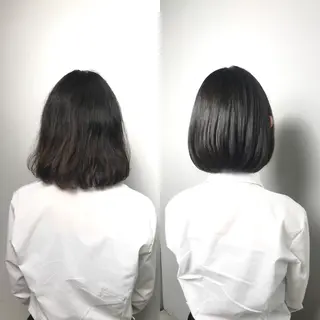 ショート パーマ 岩田菜央 《武蔵小杉》のヘアスタイル