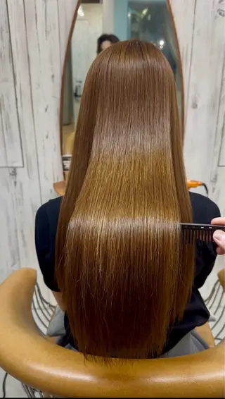 ロング 髪質改善✨縮毛矯正 ショートボブ/ともきのヘアスタイル