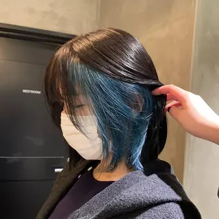 ミディアム カラー デザイン/アレンジ ❤︎イシイレイのヘアスタイル